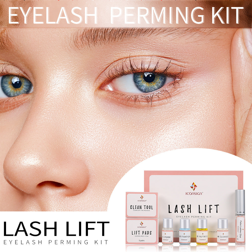 Home lash lifting kit for defined eyelashes