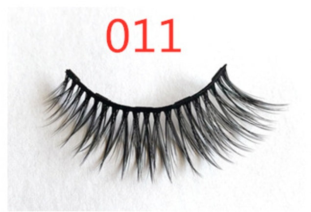 Natural look magnetic false eyelashes for lash volume