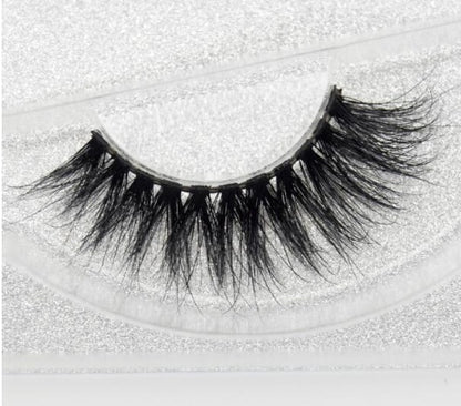 High-volume false eyelashes for makeup looks