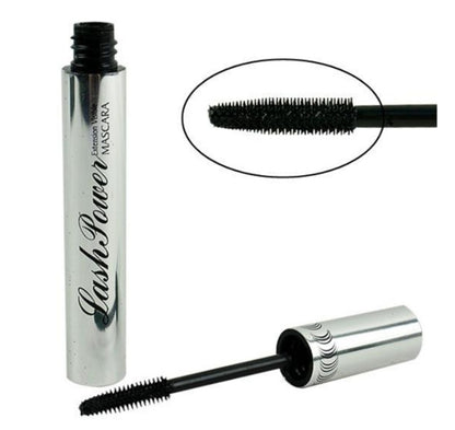 Black fiber mascara for long curling eyelash extension effect