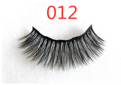 Natural look magnetic false eyelashes for lash volume