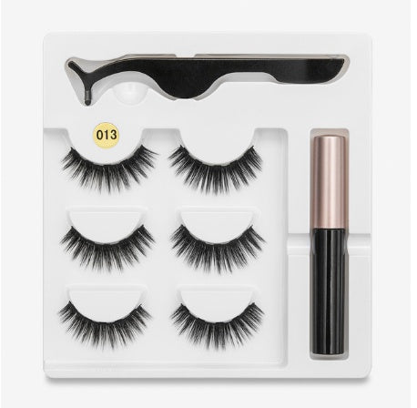 Easy-apply magnetic eyelashes for everyday beauty wear