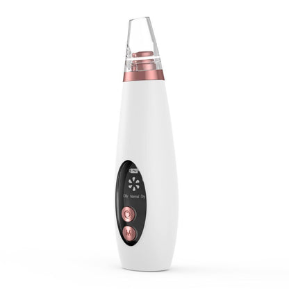 Portable blackhead remover vacuum and facial skincare tool,  perfect home beauty device for daily face cleansing and skin rejuvenation routine.