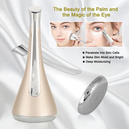 Facial massager small dumbbell gyro beauty device