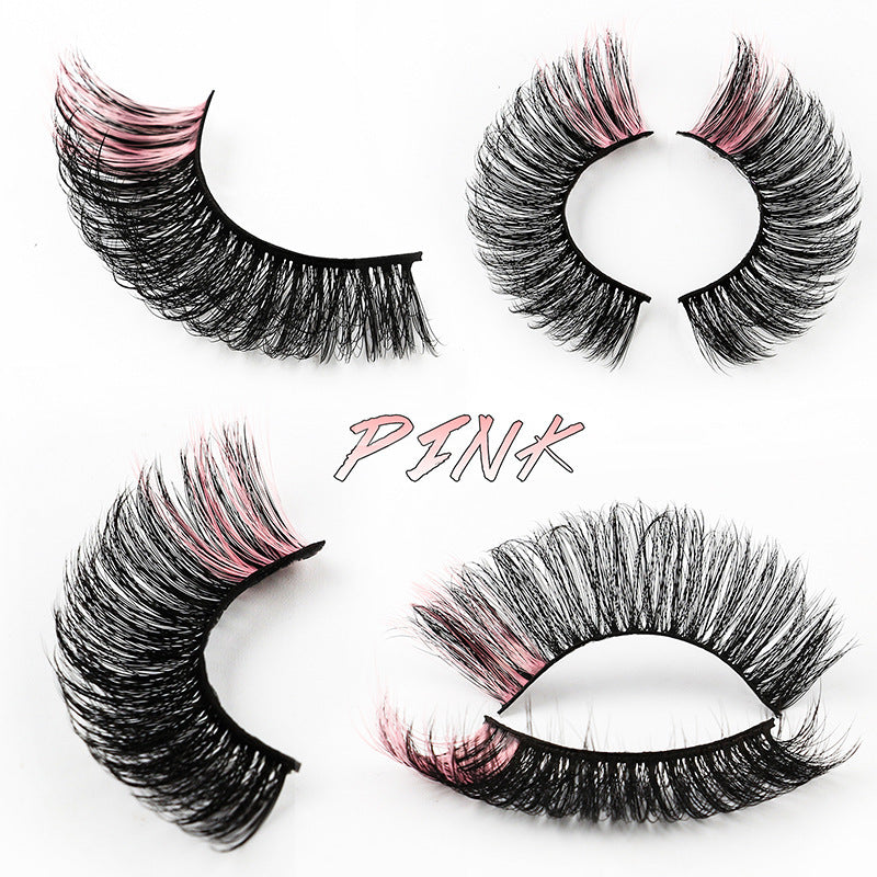 Thick layered false eyelashes for eyelash extension style