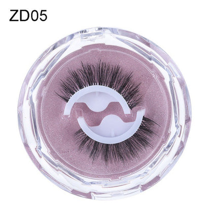 Self-adhesive Reusable Glue-free Eye Lashes With Natural Curl
