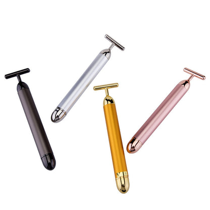 T-Type Gold Electric Beauty Stick Facial Massager