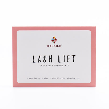 Eyelash perming kit for long lasting lash enhancement