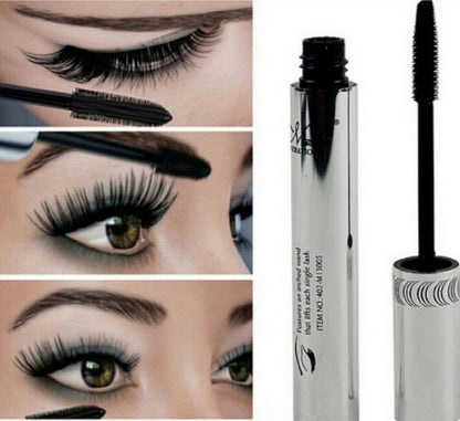Lengthening mascara with fiber formula for fuller eyelashes