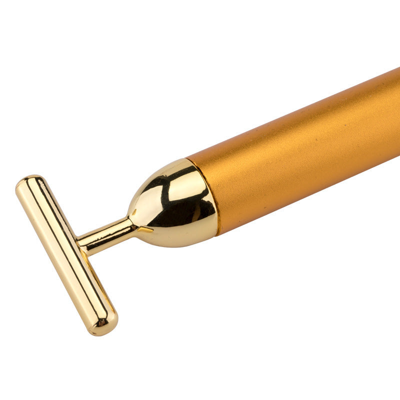 T-Type Gold Electric Beauty Stick Facial Massager