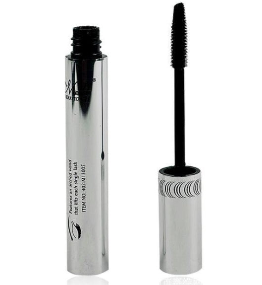 Lengthening mascara with fiber formula for fuller eyelashes