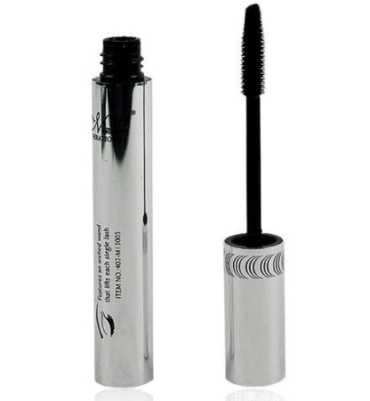Lengthening mascara with fiber formula for fuller eyelashes