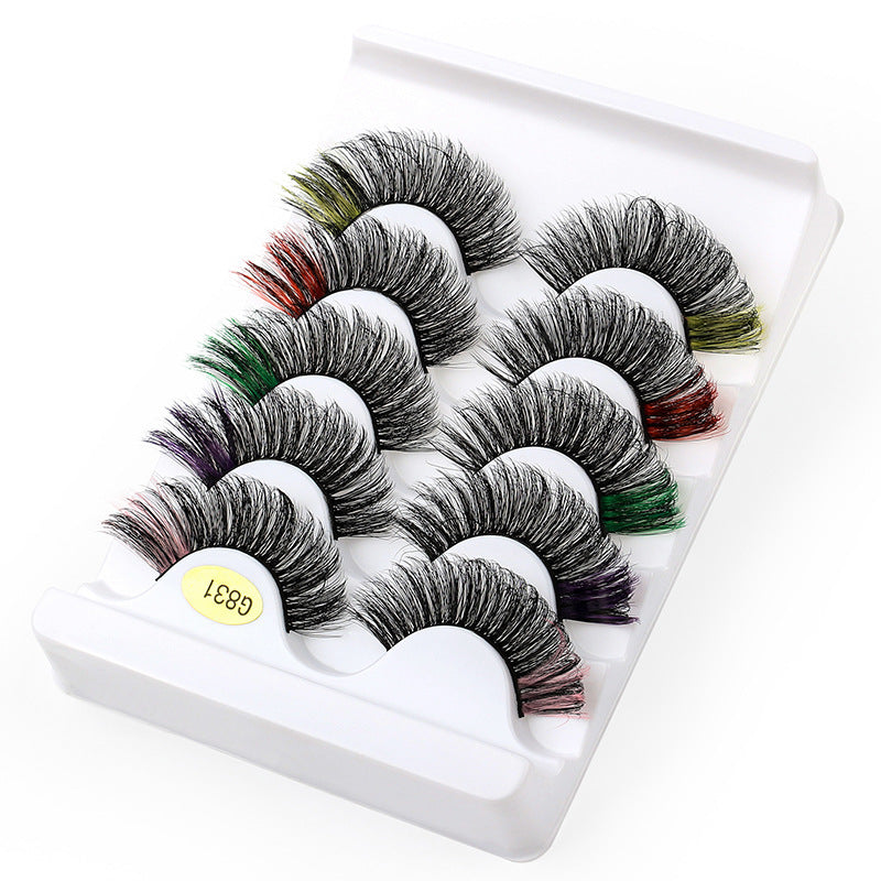 Reusable natural color eyelashes for everyday wear