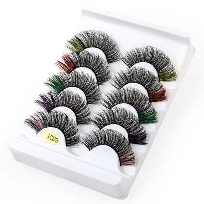 Reusable natural color eyelashes for everyday wear