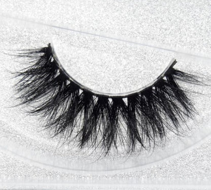 High-volume false eyelashes for makeup looks