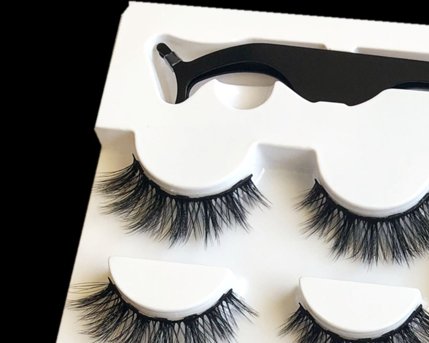 Magnetic False Eyelashes Pair for Natural Lash Extensions Set