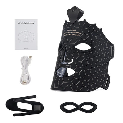 7 Colors Silicone LED Mask Face