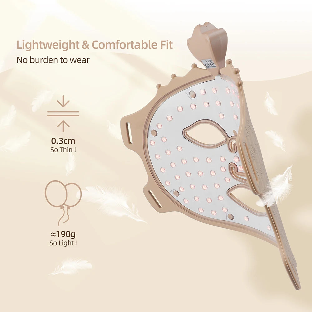 7 Colors Silicone LED Mask Face