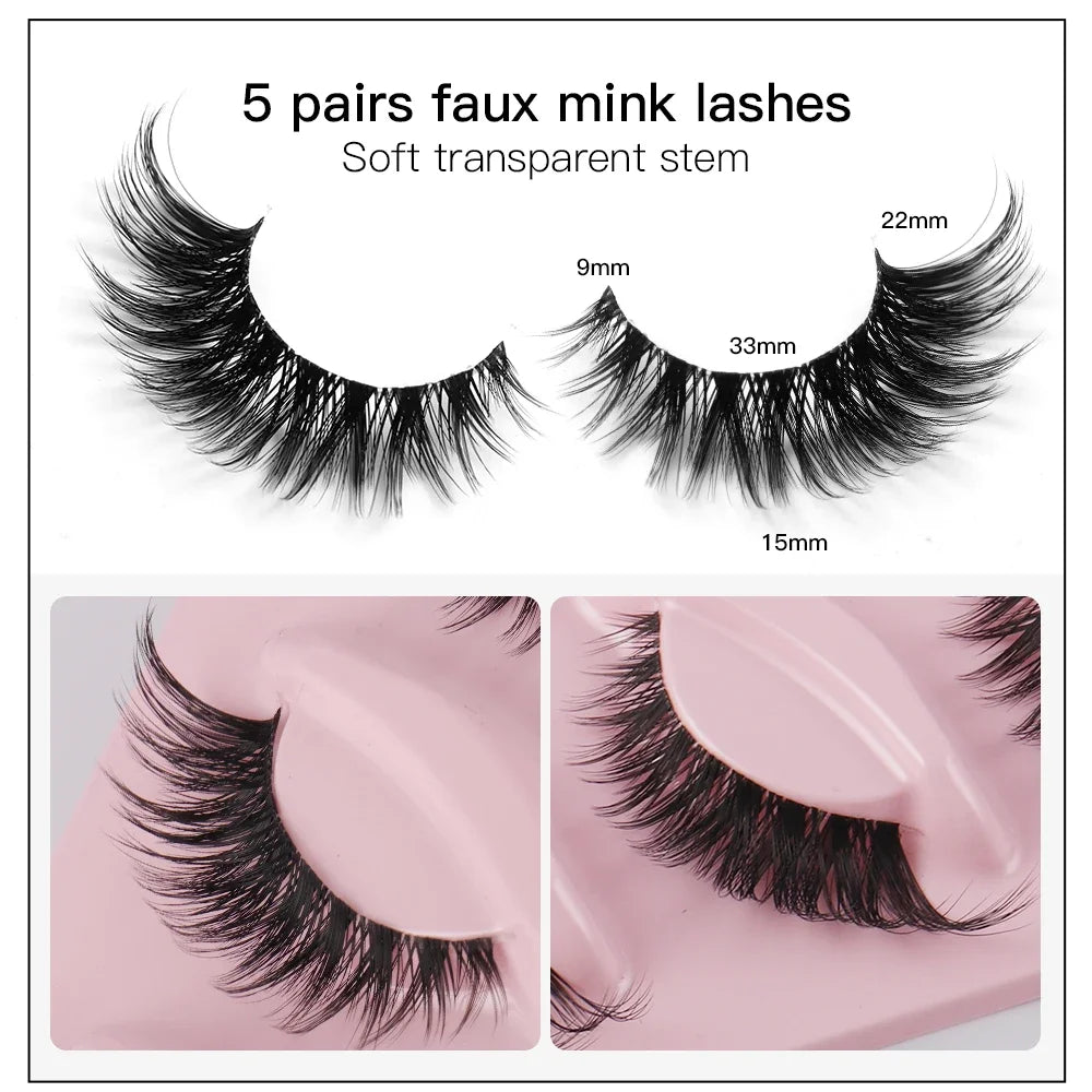 Faux Mink Long Eyelashes