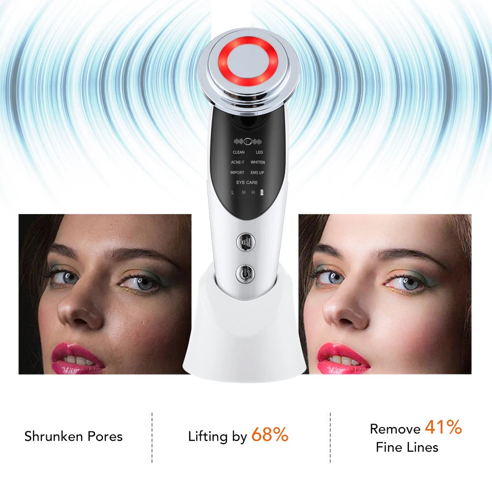 7 in 1 EMS Facial Massager