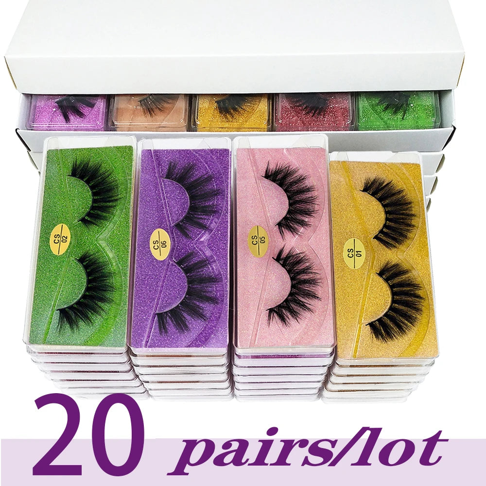 Fluffy Natural Eyelash Pack