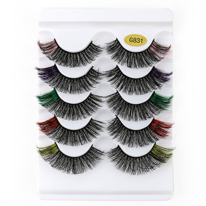 Reusable natural color eyelashes for everyday wear
